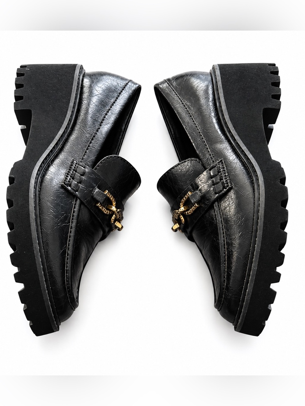 Dolce Vita Black Leather Loafers